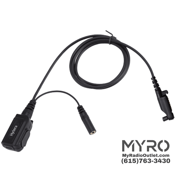 Hytera Acn-02 Ptt And Microphone Cable (Hp6 Hp7 Ul913) Two Way Radio Accessories