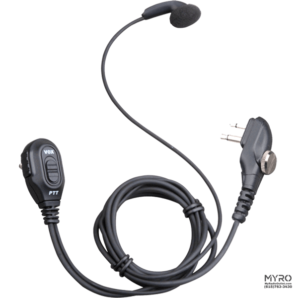 Hytera Esm12 Earbud With In-Line Ptt And Microphone (For Bd502I Bd552I Pd402I Pd412I Tc-508 More)