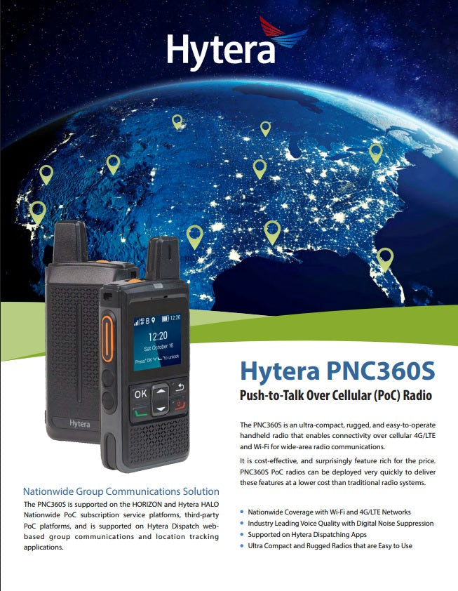 Hytera PNC360S | Best PoC Radio for Business Communication