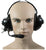 HDS‑EMC‑Dual Earmuff Headset – Black | Professional Two-Way Radio Accessory