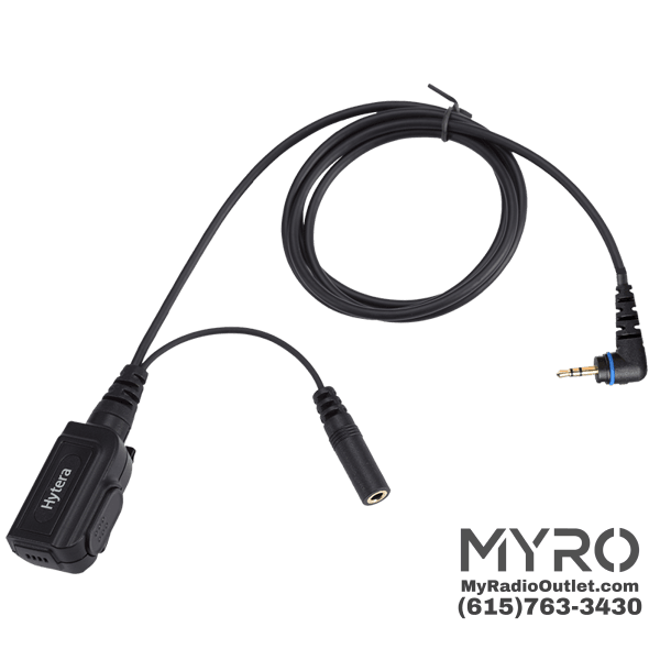 Hytera Acn-01 C-Style Earpiece With In-Line Ptt And Microphone (For Pd702I Pd752I Pd782I) Two Way
