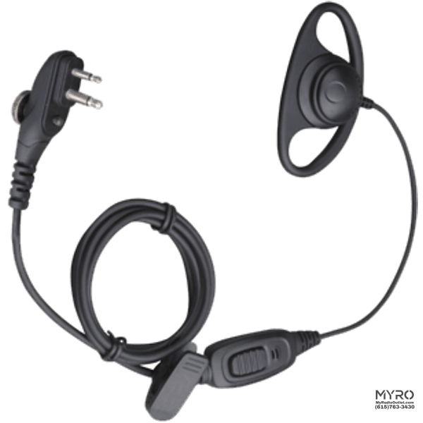Hytera Ehm15-A D-Style Earpiece With In-Line Ptt And Microphone (For Bd502I Bd552I Pd402I Pd412I)